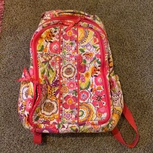 Vera Bradley diaper bag backpack.
